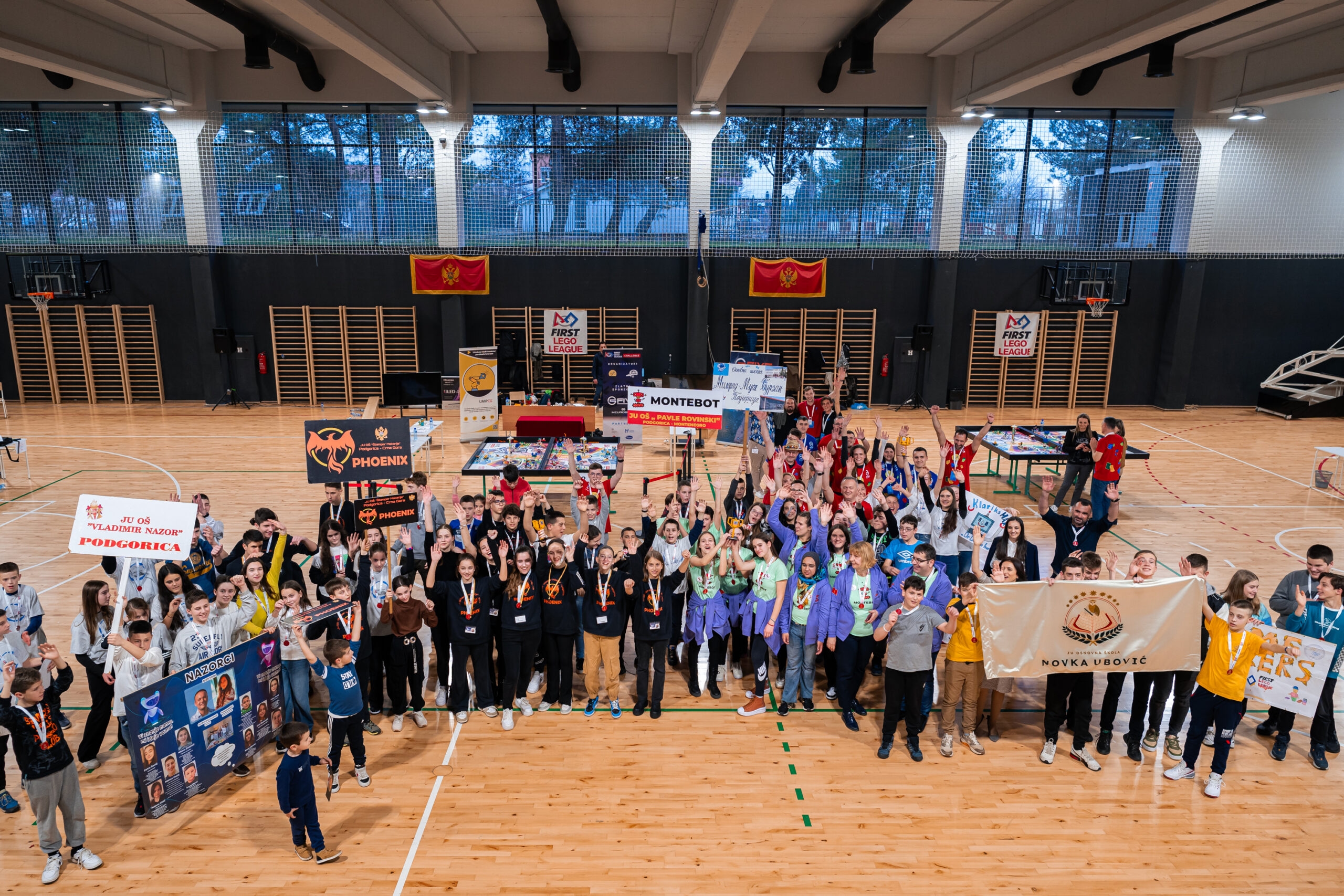 Cover photo: FIRST LEGO League Challenge Montenegro 09.02.2024