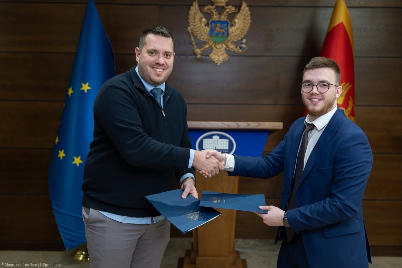 Cover photo: Memorandum of Cooperation signed with the Parliament of Montenegro