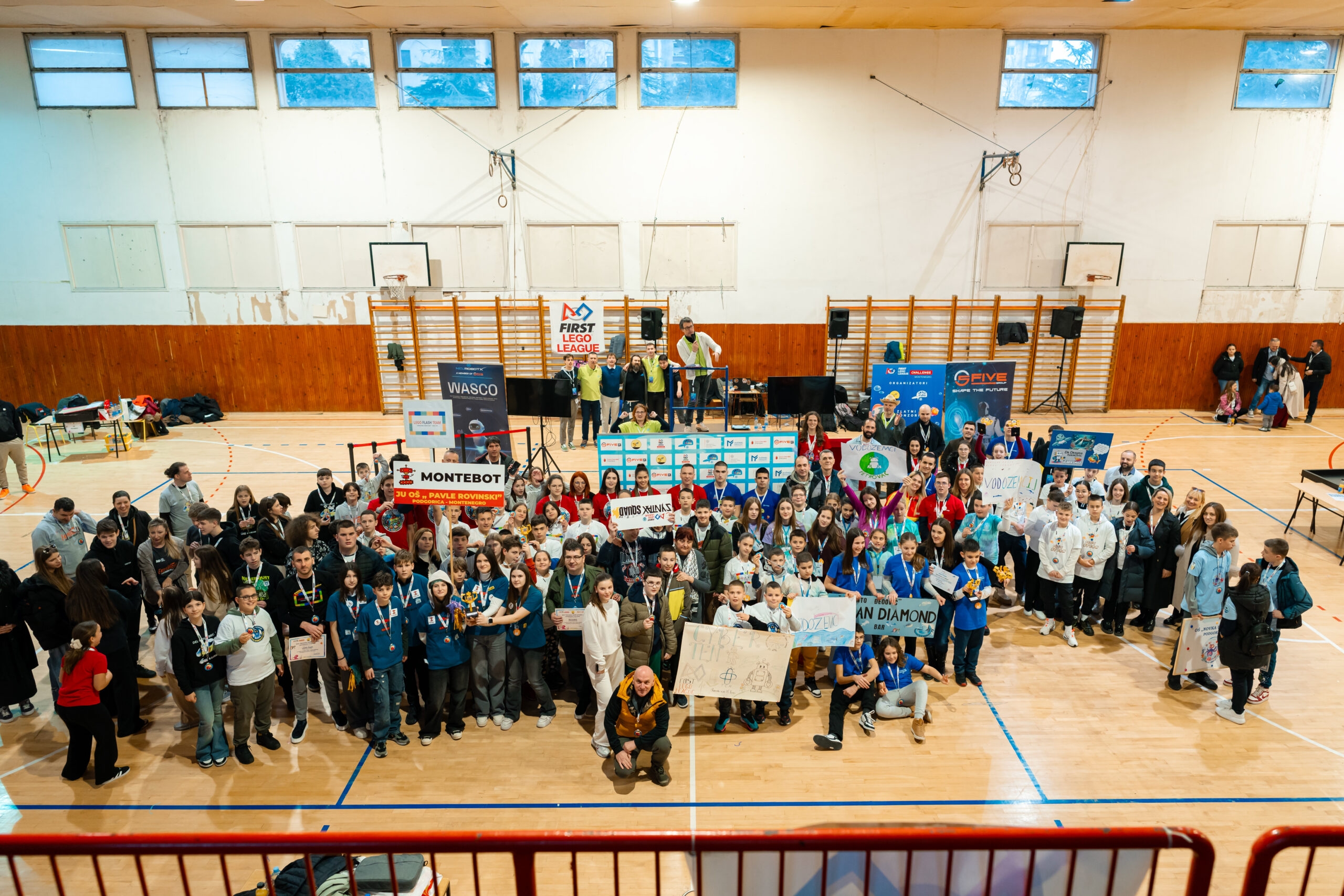 Cover photo: FIRST LEGO League Challenge Montenegro 23.02.2025