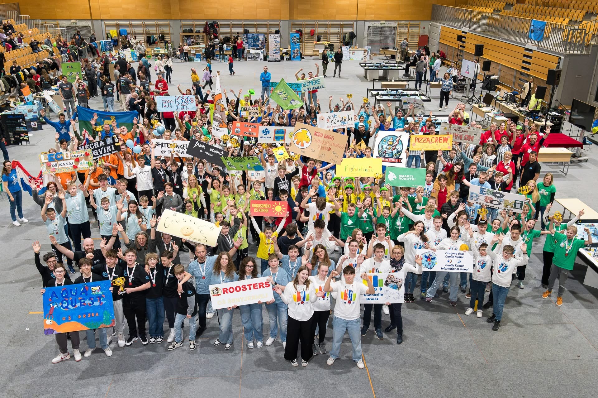Cover photo: FIRST LEGO League Challenge Final Adria 15.03.2025