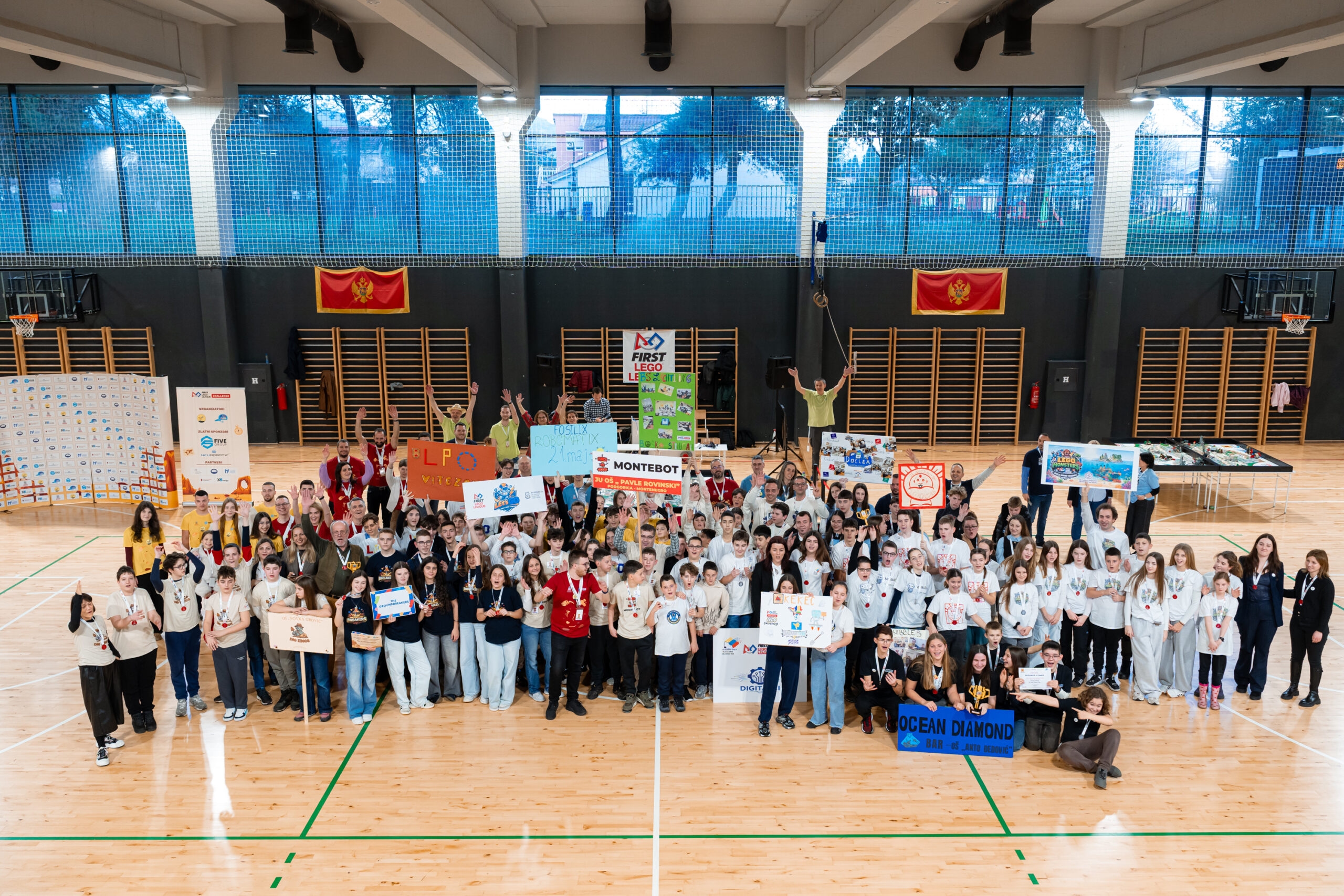 Cover photo: FIRST LEGO League Challenge Montenegro 20.02.2026