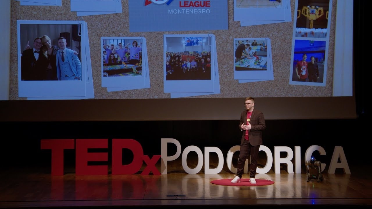 Cover photo: From competitor to builder of the future – the FLL story at TEDx Podgorica