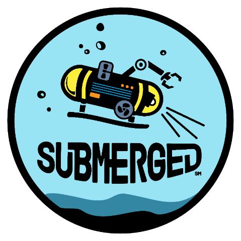 SUBMERGED theme logo